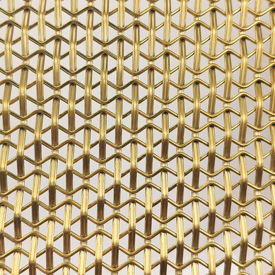 Customized Architectural Steel Mesh Mesh Size Customized Built for Building Facades Interior Partitions and Security Mesh