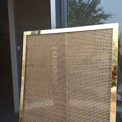 Corrosion Resistance Welded Mesh Architectural Steel Fabric Designed to Enhance Structural Support and Aesthetic Appeal