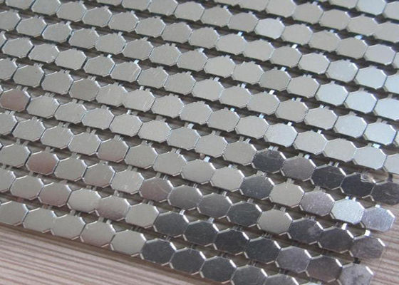 สแตนเลส Oilproof 7mm โลหะเลื่อมผ้าภายนอกและภายใน