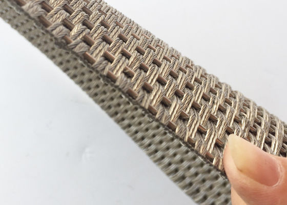 โลหะตกแต่ง 5m X 2.5m ตาข่ายสถาปัตยกรรมสแตนเลสสำหรับปูผนัง