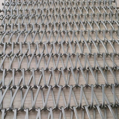 โครงการ Antirust สายกลม Mesh Screen สแตนเลส 304 316l
