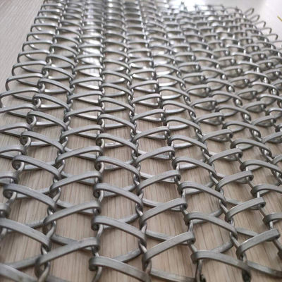 โครงการ Antirust สายกลม Mesh Screen สแตนเลส 304 316l