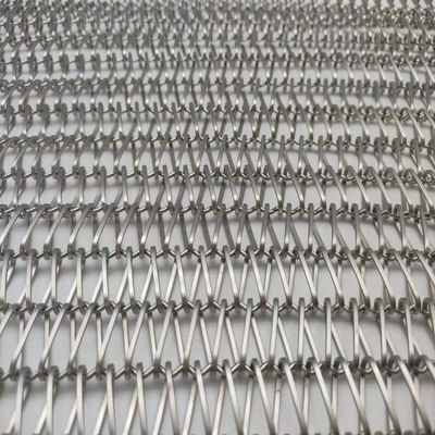 โครงการ Antirust สายกลม Mesh Screen สแตนเลส 304 316l