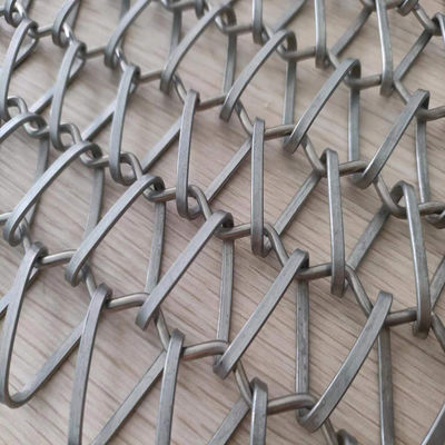 โครงการ Antirust สายกลม Mesh Screen สแตนเลส 304 316l