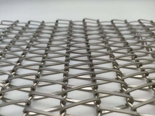 สแตนเลส 304 สไพร่ สายผ้า Mesh สําหรับการใช้งานห้องภายใน