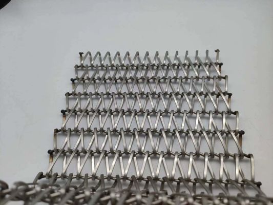 สแตนเลส 304 สไพร่ สายผ้า Mesh สําหรับการใช้งานห้องภายใน