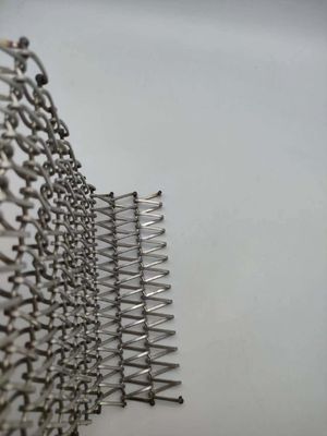 สแตนเลส 304 สไพร่ สายผ้า Mesh สําหรับการใช้งานห้องภายใน