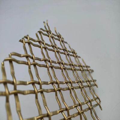 400 Mesh Pvd ทองประดับโลหะ Mesh สําหรับการใช้งานทางการค้า