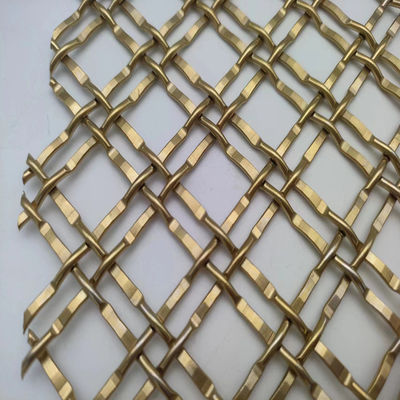 400 Mesh Pvd ทองประดับโลหะ Mesh สําหรับการใช้งานทางการค้า