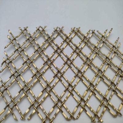 400 Mesh Pvd ทองประดับโลหะ Mesh สําหรับการใช้งานทางการค้า