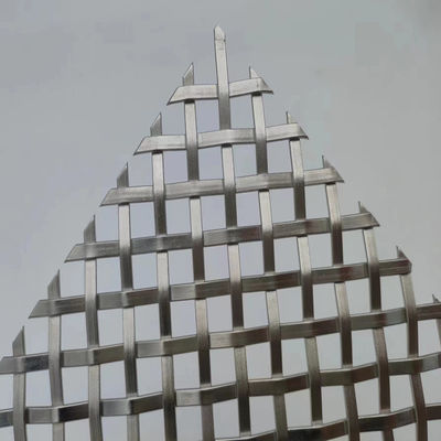 สไตล์โมเดิร์น ภายในสาย Mesh สแตนเลส Flat สําหรับป้องกัน Railing