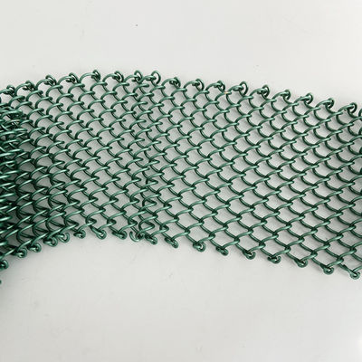 Iso Anodizing Metal Chain Curtain กับขนาดหลุมที่กําหนดเอง