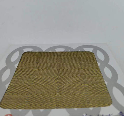0.6mm ความหนา Laminated Glass Metal Mesh ประดับสําหรับอุตสาหกรรม