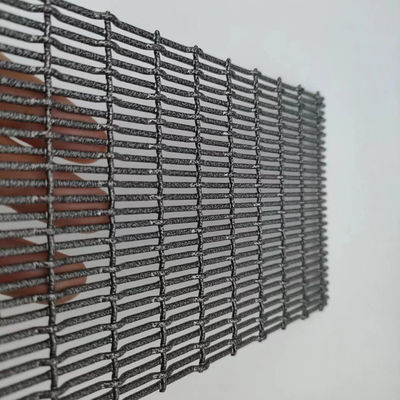 ความแข็งแรงสูงสถาปัตยกรรมโลหะ Mesh สไตล์เย็บเรียบ Polishing