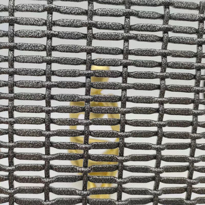 ความแข็งแรงสูงสถาปัตยกรรมโลหะ Mesh สไตล์เย็บเรียบ Polishing