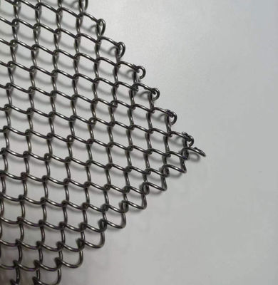 ทองแดงเคลือบเสร็จสถาปัตยกรรมขยาย Mesh โลหะกับ Twill สไตล์ Weave