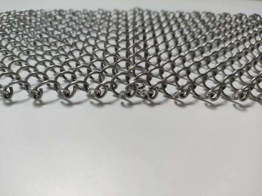 ทองแดงเคลือบเสร็จสถาปัตยกรรมขยาย Mesh โลหะกับ Twill สไตล์ Weave