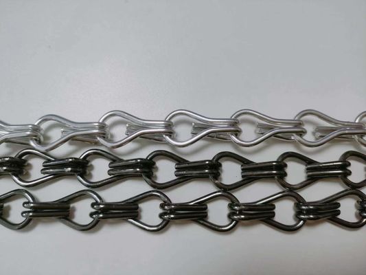 ผ้า Mesh โลหะยืดหยุ่น Anoding สามารถปรับแต่งได้ 41.5% พื้นที่เปิด