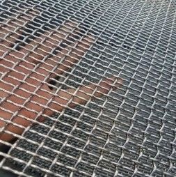 OEM PVC ปกแต่งล็อค Crimp สาย Mesh สําหรับผลิตภัณฑ์ที่มีประสิทธิภาพสูง