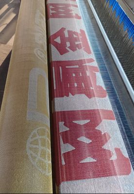 ความทนทานสูง Woven Wire Mesh Mural สําหรับผ้า Mesh 3d