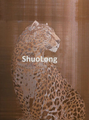 ความทนทานสูง Woven Wire Mesh Mural สําหรับผ้า Mesh 3d