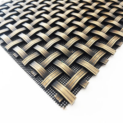 2-6 มม ขนาด Mesh Grilles โลหะตกแต่งในรูสี่รูป