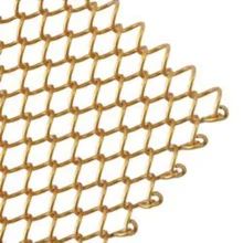 ผ้าม่านแหวน Mesh เหล็กไร้ขัด ด้วยน้ําหนัก 2.2kg / m2
