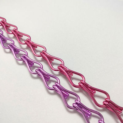 อลูมิเนียม Hook Chain บ้านตกแต่ง ป้องกันแมลง ปรับปรุงโรงแรม Partition อลูมิเนียม Hook Bead ผ้าม่าน ผู้ผลิต Wholesale