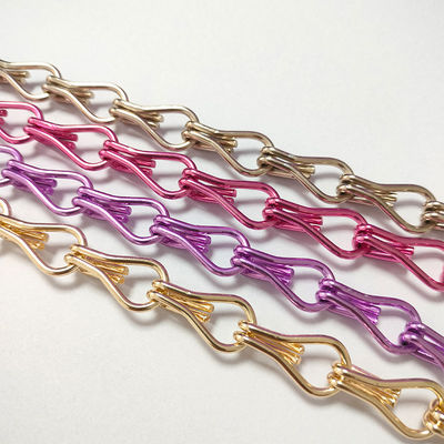 อลูมิเนียม Hook Chain บ้านตกแต่ง ป้องกันแมลง ปรับปรุงโรงแรม Partition อลูมิเนียม Hook Bead ผ้าม่าน ผู้ผลิต Wholesale