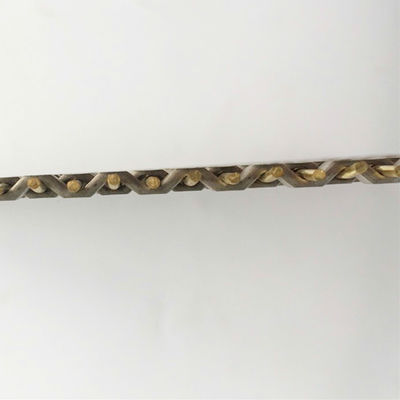 กว้างสาย 0.8mm 2.0mm สแตนเลส Mesh Panel ผ้าเรียบสําหรับผนังครอบ