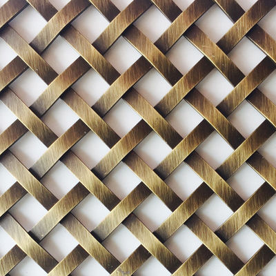 เนื้อผ้าสี่เหลี่ยม เนื้อผ้า Mesh สําหรับตกแต่งเฟอร์นิเจอร์ Fine Mesh สแตนเลส Wire Mesh