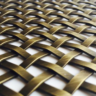 เนื้อผ้าสี่เหลี่ยม เนื้อผ้า Mesh สําหรับตกแต่งเฟอร์นิเจอร์ Fine Mesh สแตนเลส Wire Mesh