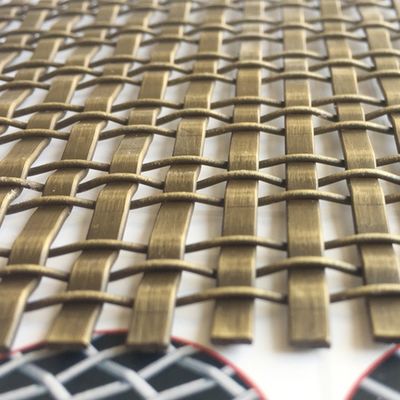 เครื่องประดับทองแดงประดับ สายใย Mesh สําหรับการติดตั้งศิลปะ เฟอร์นิเจอร์ เครื่องประดับโลหะ Mesh ห้องครัว