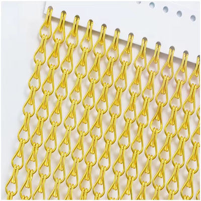 อลูมิเนียม Anoding ปรับปรุงยืดหยุ่น ผ้า Mesh โลหะสําหรับผ้าม่าน