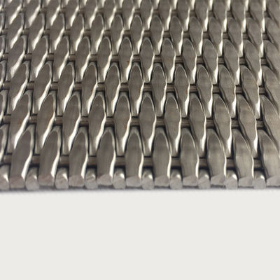 2-6 มิลลิเมตร เหรียญเงิน สแตนเลส สแตนเลส เครื่องตกแต่ง สาย Mesh Grilles สําหรับประตูกระเป๋าเสื้อผ้าที่ทันสมัย
