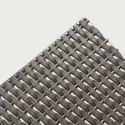 2-6 มิลลิเมตร เหรียญเงิน สแตนเลส สแตนเลส เครื่องตกแต่ง สาย Mesh Grilles สําหรับประตูกระเป๋าเสื้อผ้าที่ทันสมัย