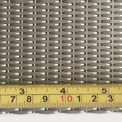 2-6 มิลลิเมตร เหรียญเงิน สแตนเลส สแตนเลส เครื่องตกแต่ง สาย Mesh Grilles สําหรับประตูกระเป๋าเสื้อผ้าที่ทันสมัย