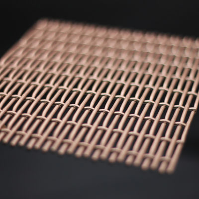 หนา 3 มิลลิเมตร ตกแต่งเครือสายเครือ Grilles ด้วยรูทรงสี่เหลี่ยม
