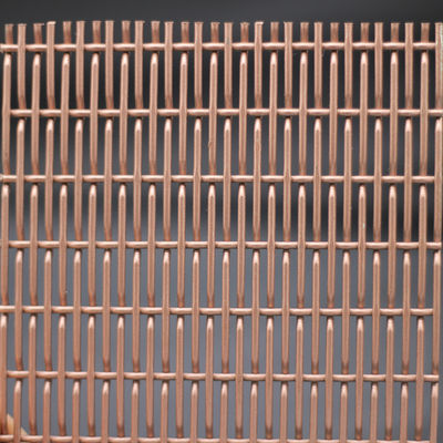 หนา 3 มิลลิเมตร ตกแต่งเครือสายเครือ Grilles ด้วยรูทรงสี่เหลี่ยม