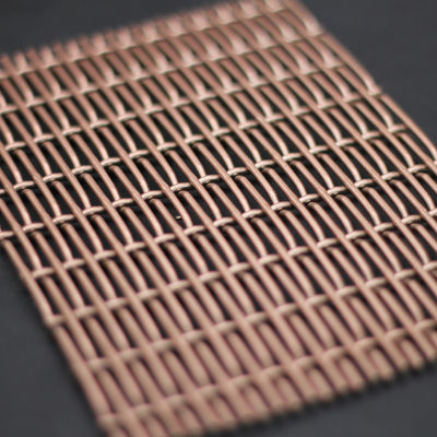 หนา 3 มิลลิเมตร ตกแต่งเครือสายเครือ Grilles ด้วยรูทรงสี่เหลี่ยม