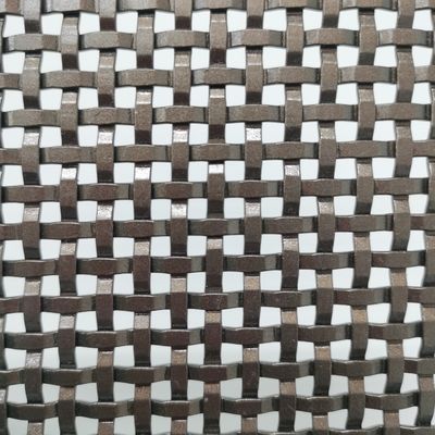 สแตนเลส เครื่องประดับ สายใยเย็บ Mesh Grilles สําหรับสถาปัตยกรรม