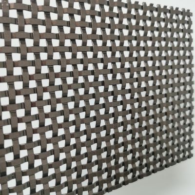 สแตนเลส เครื่องประดับ สายใยเย็บ Mesh Grilles สําหรับสถาปัตยกรรม