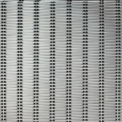 4m Max ความกว้าง สแตนเลส เครื่องประดับเครือไฟฟ้า Wire Mesh Grilles ด้วยเลือง