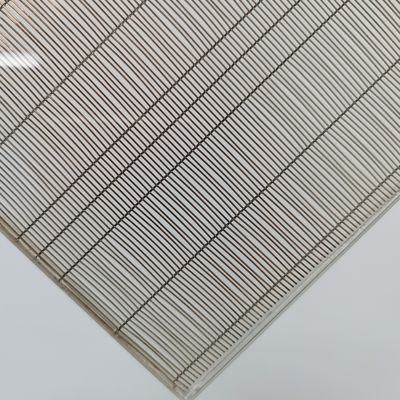 ความแข็งแรงต่อการดึงสูง ความแข็งแรงต่อการตกแต่ง สายใย Mesh กระจก laminated กันไฟ A1