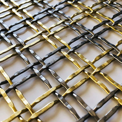 สแตนเลสที่ซอฟฟิสติกากลางโลหะ Mesh Mesh ความหนา 3.3mm สําหรับประตูตู้