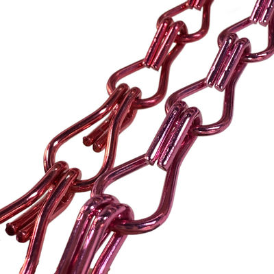โฮคลิงค์กับ Anodized ห้องแบ่งจอแมลง อลูมิเนียม double chain curtains สําหรับการป้องกันแมลงอย่างมีประสิทธิภาพ