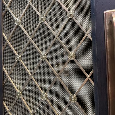 พื้นที่เปิด 49% สแตนเลส สายใยเย็บ Mesh Grille สําหรับตกแต่งตู้