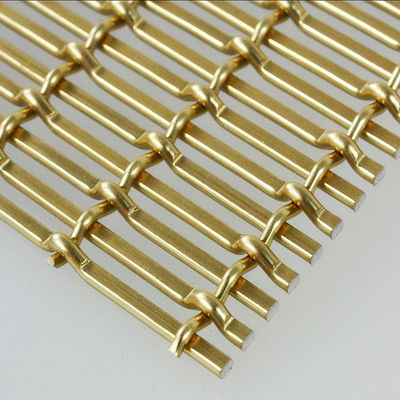 1.5 มิลลิเมตร / 2 มิลลิเมตรเส้นผ่าตัดเส้นใย Mesh กับ 45.7% พื้นที่เปิดสําหรับอุตสาหกรรมภาระหนัก