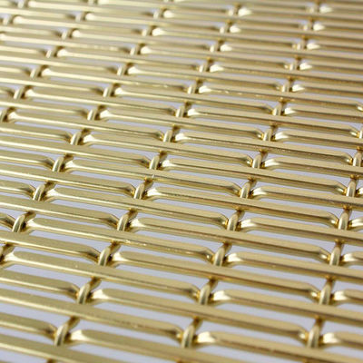 1.5 มิลลิเมตร / 2 มิลลิเมตรเส้นผ่าตัดเส้นใย Mesh กับ 45.7% พื้นที่เปิดสําหรับอุตสาหกรรมภาระหนัก