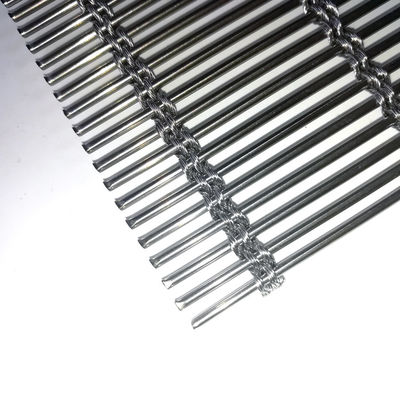 เครื่องตกแต่ง 3D สแตนเลส สกรีน Mesh โลหะผิวสําหรับการออกแบบเพดานศิลปะ อีสเทติกอุตสาหกรรม
